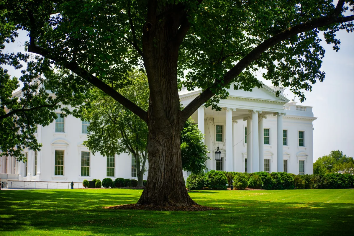 Susan Dell saat bertemu Donald Trump di Gedung Putih