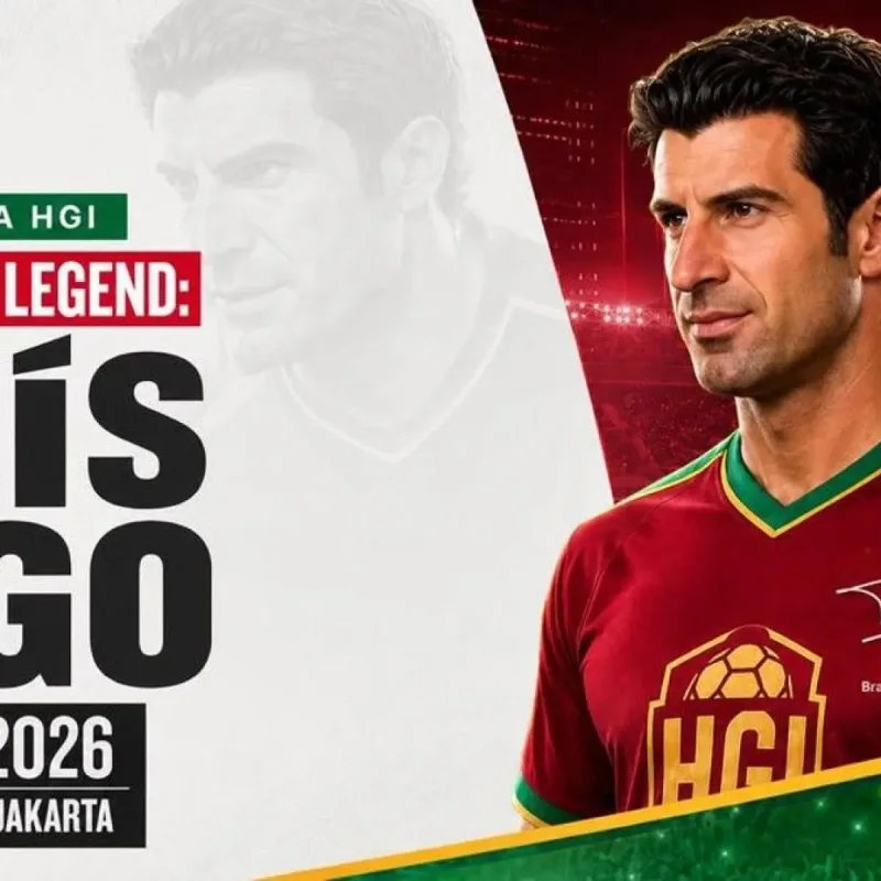 Legenda Sepak Bola Luís Figo Akan Hadir di Jakarta