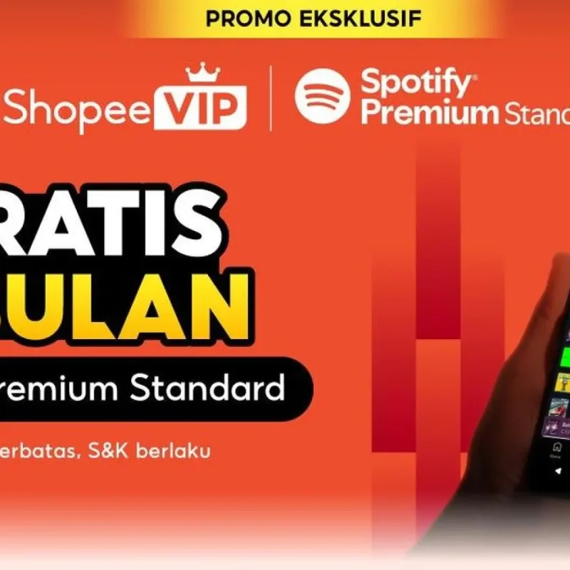 Shopee VIP dan Spotify Kolaborasi Hadirkan Akses Gratis 3 Bulan