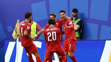 Portugal Hajar Uzbekistan 5-0, Ronaldo Cetak Dua Gol