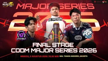 Jadwal Grand Final CODM Major Series 2026: 2 Agustus di Mall Taman Anggrek