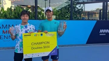 Ganda Jepang Juara Men's World Tennis Championship Seri Kedua