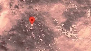 Objek misterius terekam kamera penampakan aneh di Google Maps