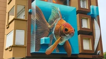 Karya Street Art Unik di Berbagai Negara Berbalut Ilusi Visual