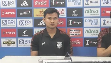 Komang Teguh pemain Borneo FC