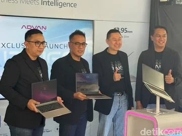 Laptop Advan Air Neo yang resmi meluncur di Indonesia