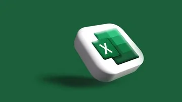 Tampilan aplikasi Microsoft Excel di layar komputer