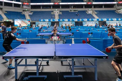 Turnamen Tenis Meja Ganda Banten Ajang Unjuk Gigi 192 Atlet