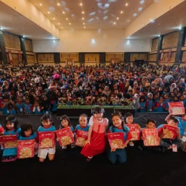 SGM Eksplor dan Indomaret Gelar Lomba Mewarnai Anak di Sleman