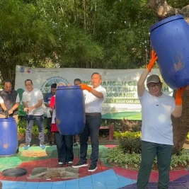 Pramono Anung Apresiasi Inisiatif Warga Pondok Kelapa Kelola Sampah Biopori