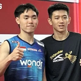Raymond/Nikolaus Incar Juara Indonesia Open 2026 di Istora