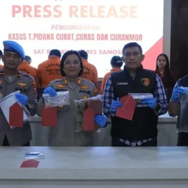 Polres Samosir Tangkap Pelaku Pencurian Bermodus Dukun Palsu