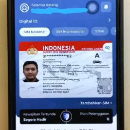 Korlantas Polri Resmikan SIM Digital di Seluruh Indonesia