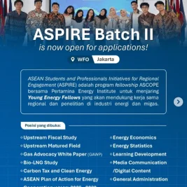 ASCOPE dan PEI Buka Pendaftaran Fellowship ASPIRE Batch II untuk Mahasiswa