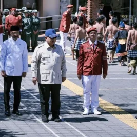 Prabowo Subianto Apresiasi Siswa Duta Anti Perundungan di Tabanan