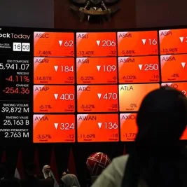IHSG Anjlok ke Level 5.400 pada Awal Pekan, Saham Bank Besar Tertekan