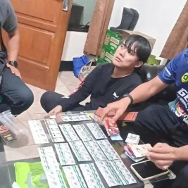 Polsek Rancabungur Tangkap Pengedar Obat Keras Saat COD di Bogor