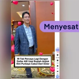 Klaim Indonesia Tinggalkan Dolar AS Demi Yuan Terbukti Menyesatkan