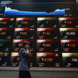 IHSG Anjlok 4,52% ke 5.342,14, TLKM Terpukul Hingga ARB