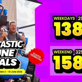 Trans Studio Cibubur Hadirkan Promo Funtastic June Deals, Tiket Mulai Rp134 Ribu