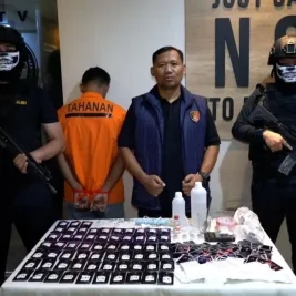 Polda Metro Jaya Tangkap Peracik Liquid Vape Narkoba di Bekasi