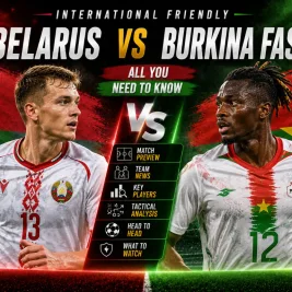Belarus Jamu Burkina Faso dalam Laga Persahabatan di Minsk
