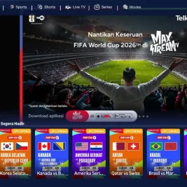 Telkomsel dan TVRI Sediakan Paket Bola Gembira MAXStream TV Piala Dunia 2026