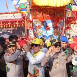 Polres Rokan Hilir Matangkan Pengamanan Tradisi Bakar Tongkang 2026