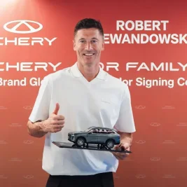 Chery Tunjuk Robert Lewandowski sebagai Brand Global Ambassador