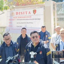 Bareskrim Sita Pabrik PT Simba Jaya Utama Terkait Tambang Emas Ilegal
