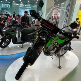 Kawasaki Hadirkan Modenas Brusky 125 dan KLX150 XPL di Jakarta Fair 2026