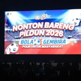 Wakapolri Buka Nobar Piala Dunia 2026 Serentak di Seluruh Indonesia