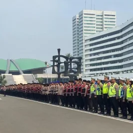 Polda Metro Jaya Siagakan 4.151 Personel Kawal Demo Mahasiswa
