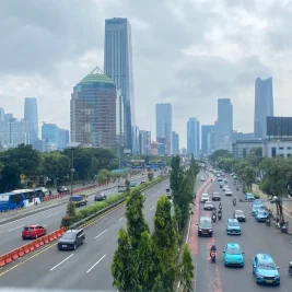 Polda Metro Jaya Tutup Jalan Layang Semanggi Imbas Demo Mahasiswa