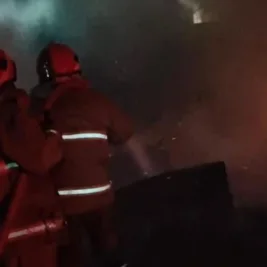 Rumah Indekos di Palmerah Jakarta Barat Dilalap Api