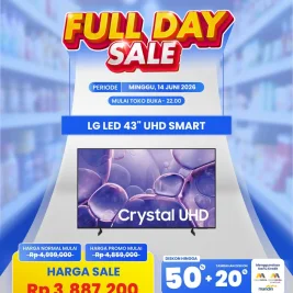 Transmart Gelar Full Day Sale, Diskon LED TV Hingga 50 Persen