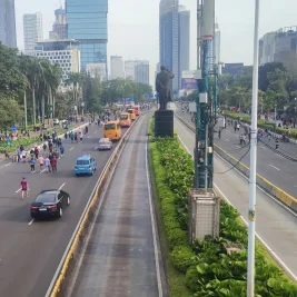 Dishub DKI Sediakan 19 Kantong Parkir Selama Jakarta Marathon 2026