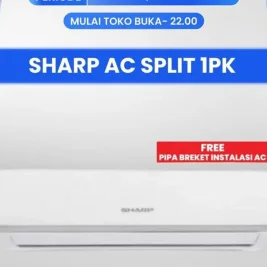 Transmart Full Day Sale: Diskon AC Sharp 1 PK Hanya Rp 3,5 Juta