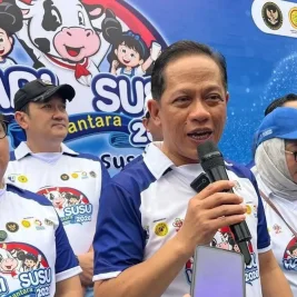 Wamenko Hanif Ajak Masyarakat Tingkatkan Konsumsi Susu untuk Generasi Emas