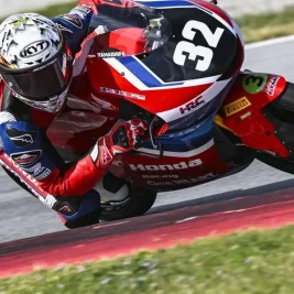 Kiandra Ramadhipa Juara Moto3 Junior 2026 Portugal, Naik ke Peringkat Dua Klasemen