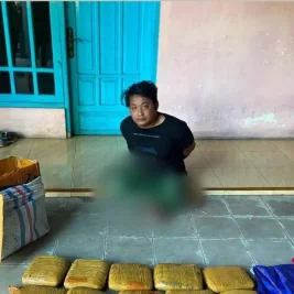 Bareskrim Polri Gagalkan Penyelundupan 10 Paket Ganja di Sidoarjo