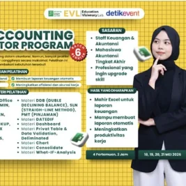 EVL Gelar Program Percepatan Excel Akuntansi untuk Staf Keuangan