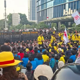 Mahasiswa UBK Demo di Medan Merdeka Selatan, Pengendara Diimbau Pilih Jalur Alternatif
