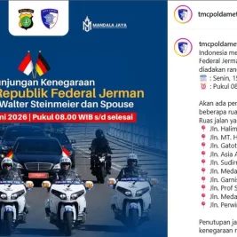 Polda Metro Jaya Tutup Sementara Sepuluh Ruas Jalan di Jakarta
