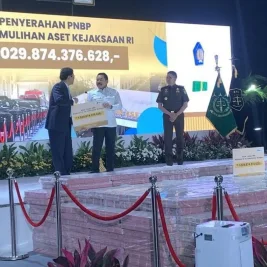 Kejagung Setor PNBP Rp1,029 Triliun ke Kemenkeu