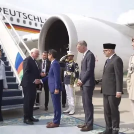 Presiden Jerman Tiba di Jakarta, Temui Prabowo Subianto