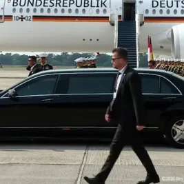 Presiden Jerman Frank-Walter Steinmeier Tiba di Jakarta, Disambut Limousine Antipeluru