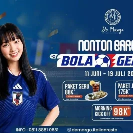 Detik Sport Fasilitasi Nobar Bola 2026 di De Margo Ristorante