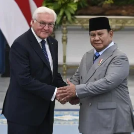Presiden Jerman dan Prabowo Bahas Krisis Global di Istana Merdeka