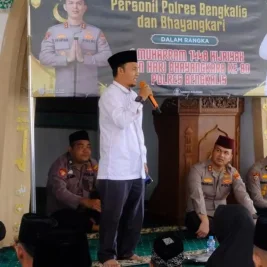 Polres Bengkalis Gelar Doa Bersama dan Santunan Sambut Hari Bhayangkara ke-80